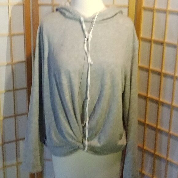 Anthro Drew Lg Hooded Top - Picture 7 of 15